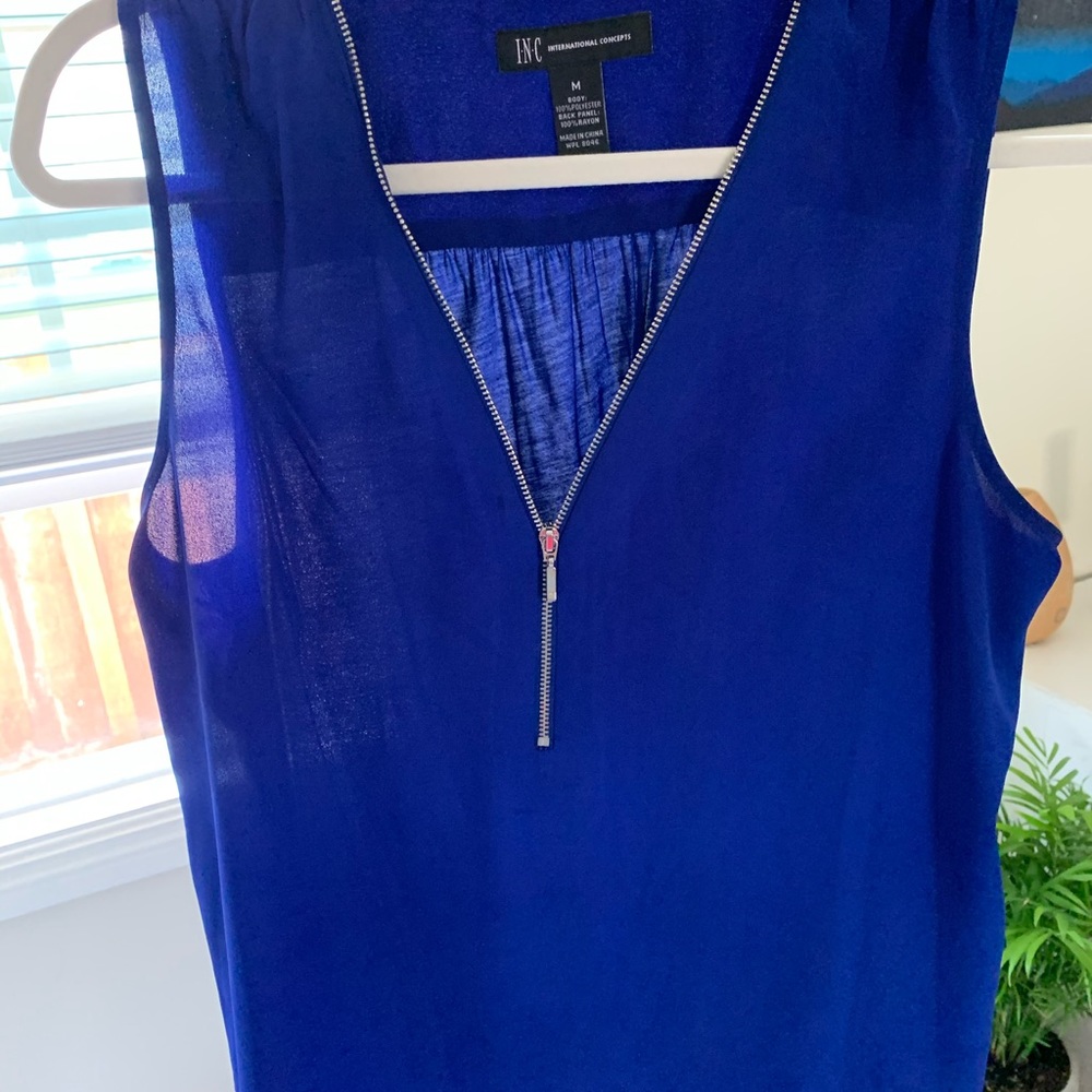 Sheer Blue Tank
